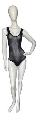 Lenceria Exclusiva Body Transparente Brillante Suave