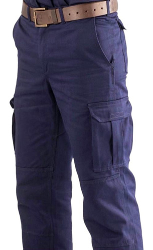 Pantalón Cargo Reforzado C/bols P/celular Ombu Pack X 2u.