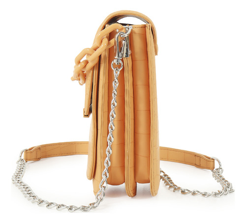 Bolsa Crossbody Cloe Evol V Chica Color Naranja