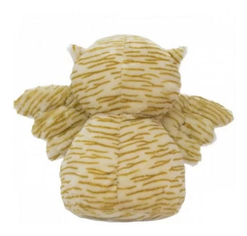 Imagem 3 de 3 de Coruja De Pelúcia 35cm Caramelo - Fofy Toys