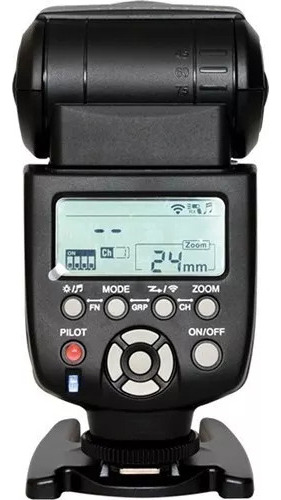 Flash Yongnuo Speedlite Yn560 Iii Para Cámaras Canon Y Nikon Negro