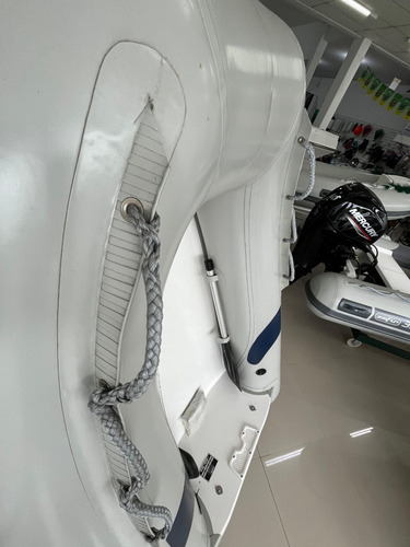 Bote Inflavel Zefir Wind F 200 - Cinza Com Azul