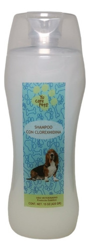 Shampoo Con Clorexhidina Para Perros Y Gatos 425 Ml