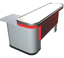 Comprar Pasillo De Revision Check Out Recto Linea De Cajas 1.60m