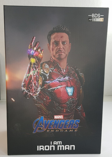 Imagen 6 de 6 de Iron Studios Avengers Endgame Yo Soy Iron Man