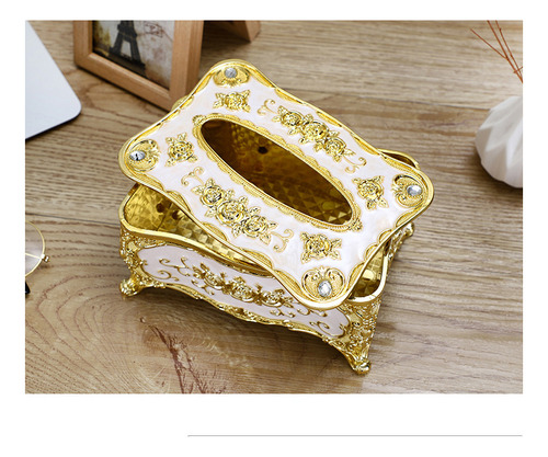Elegante Caja De Papel Higiénico Retro Pequeña