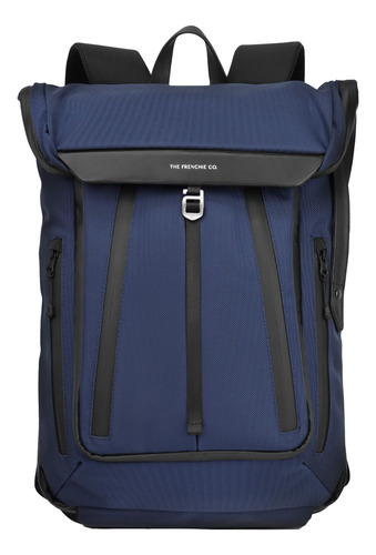 Mochila De Trabajo/viaje The Frenchie Co. Azul Moderne