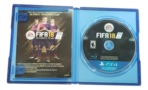 Fifa 18 Ps4 Playstation 4 Original Formato Fisico (Usado)