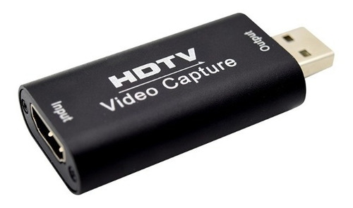 Capturadora De Video Y Audio Hdmi A Usb Full Hd 1080p