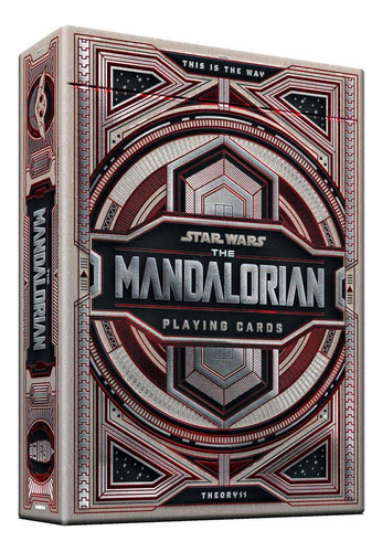 Naipes De Poker Theory11 Mandalorian -  De Juego Npk