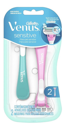 Aparelho De Depilação Descartável Venus Sensitive - Gillette