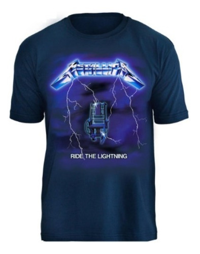 Camiseta Metallica Ride The Lightning