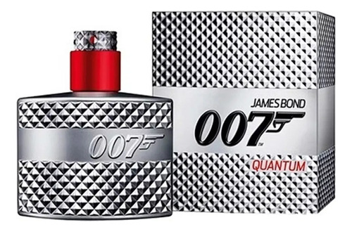 Perfume 007 James Bond Quantum, 50 ml, etiqueta Adipec