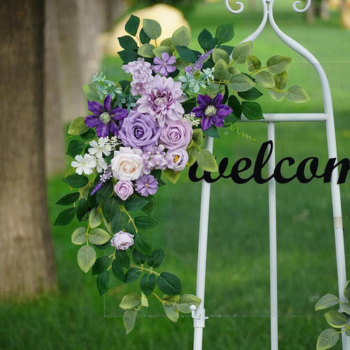 2x Conjunto De Flores De Arco De Boda Arco De Boda Arreglos