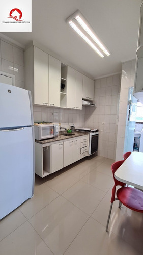 Imagem 20 de 28 de Apartamento Reformado À Venda - Praia Da Enseada - Guarujá Sp - 3 Dormitórios - 3 Banheiros - Lazer - 1 Vaga De Garagem - Ap05584 - 68993142