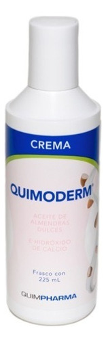 Crema Hidratante Con Aceite De Almendras De 225ml Quimoderm Tipo De Envase Botella