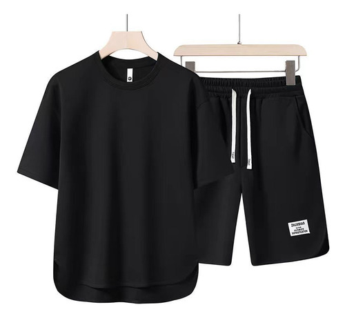Conjunto Casual De Camiseta Y Pantalones Cortos De Algodón P