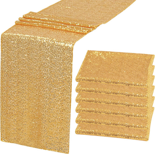 Juego De Manteles Y Camino De Mesa Brillantes Para Eventos E