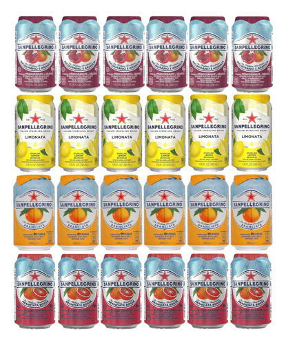 San Pellegrino Paquete Variado De Bebidas De Frutas Espumosa
