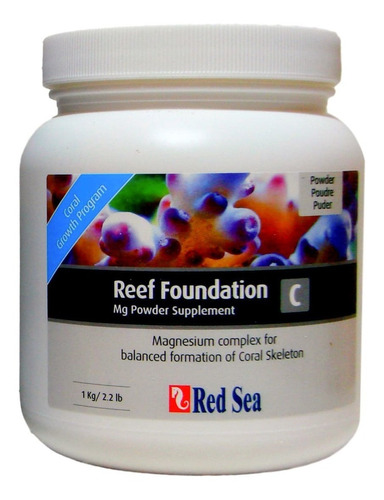 Red Sea Reef Foundation C 1kg Suplemento De Magnésio