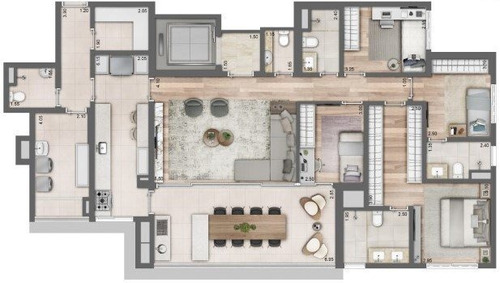 Imagem 14 de 30 de Apartamento À Venda No Bairro Perdizes - São Paulo/sp - O-24830-41095