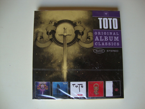Box 5 Cd - Toto - Original Album Classics - Import, Lacrado