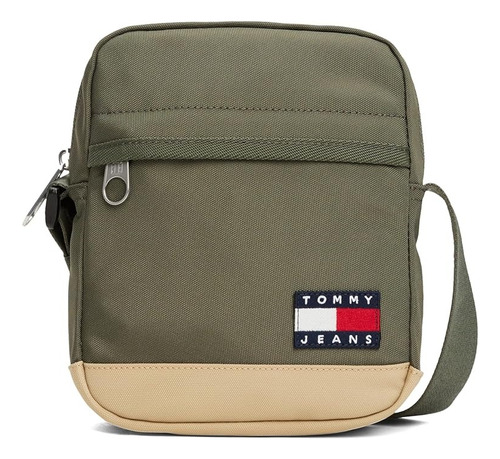 Cartera Deportiva Tommy Jeans Essential Importada Original Verde
