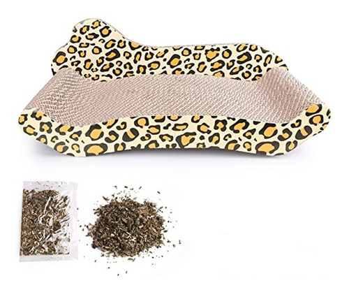 Imagen 3 de 3 de Rascador Tipo Sofa Gatos Animal Print