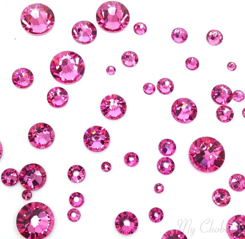 Rosa (209) Rosa 144 Piezas Swarovski 2058/2088 Cristal ...