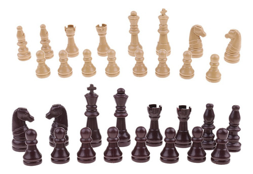 Piezas De Ajedrez Chess Pieces Chessman Decoración De Hogar