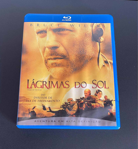 Imagem 1 de 5 de Blu Ray - Lágrimas De Sol - Raro - Lombada Azul