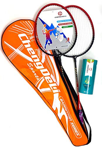 Raqueta De Badminton De Calidad Premium Tj, Pareja De 2 Raqu