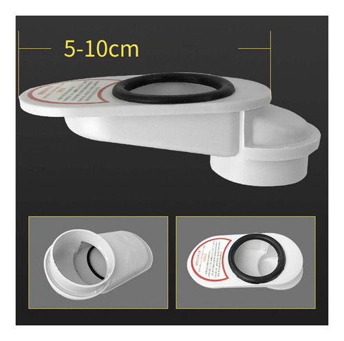 Adaptador De Conector De Brida De Inodoro Con Compensación