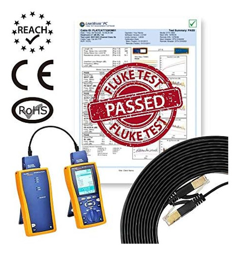 Edimax Pro-grade Cat7 Cable Ethernet Plano Blindado De 9.84