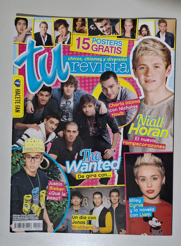 Revistas Jonas Brothers Posters Genios Camp Rock 2 Tu Revist (Usado)