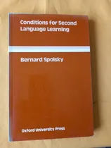 Comprar Book C - Conditions For Second Language Learning - 