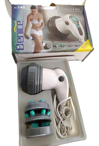 Imagen 1 de 10 de Masajeador Anticelulitico Benice M-240 Profecional 4 En 1