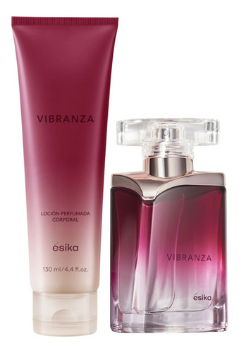 Perfume Vibranza + Loción Perfumada + Bolsa De Regalo Ésika