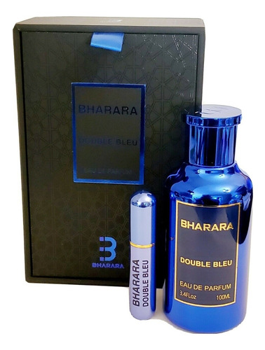Perfume Bharara Double Bleu Eau De Parfum, 100 ml, para hombre