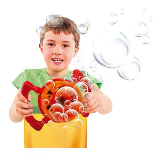 Imagem 3 de 3 de Brinquedo Lança Mil Bolhas - Bolhas De Sabão Para Crianças