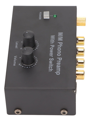 Preamplificador Phono Pp500p, Registro De Funcionamiento Pro