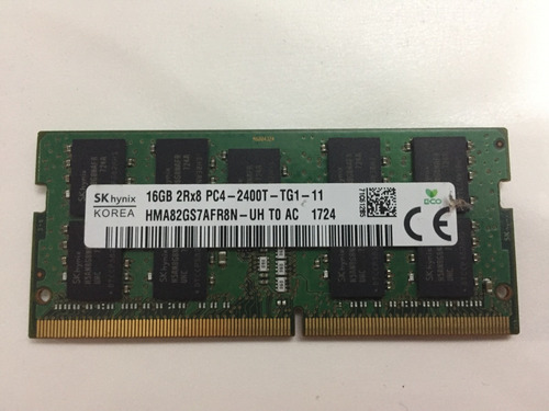 Memoria Ram Sk Hynix Ddr4 16 Gb Hma82gs7afr8n