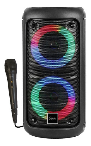 Mlab Parlante Karaoke Colorfeel Bass Color Negro