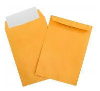 Imagen 1 de 1 de Sobres Manila Carta Color Amarillo Paquete De 100 Unidades
