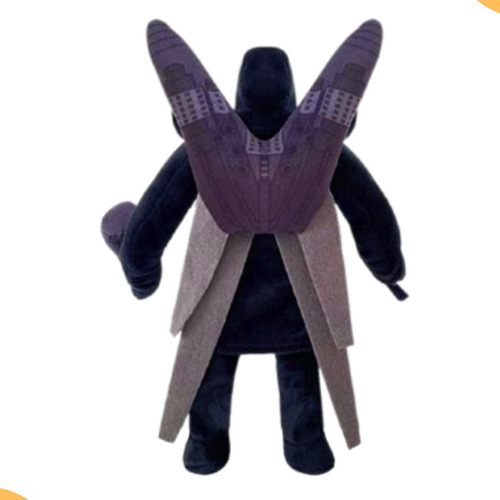 Boneco De Pelúcia Titan Cameraman Titã Skibidi Toilet Meme Cor Preto