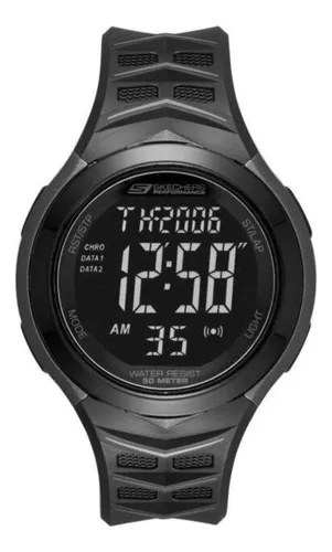 Reloj pulsera Skechers SR1074 an logo digital para hombre con