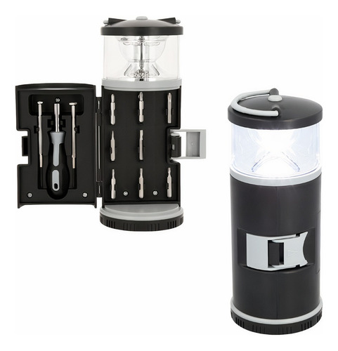 Linterna Portatil De 6 Leds Con Estuche De Herramientas