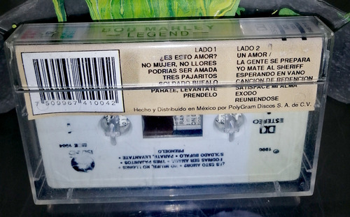 Cassette De Bob Marley - Legend (Usado)