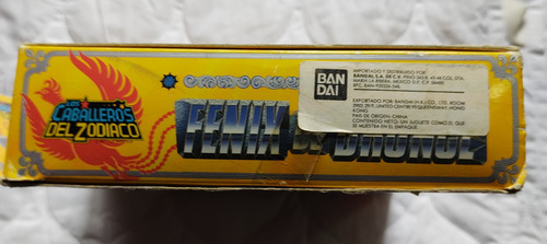 Caballeros Del Zodiaco Bandai Fénix De Bronce Original (Usado)