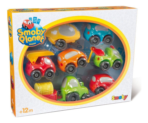 Smoby Planet Mini Autos Pack X 7